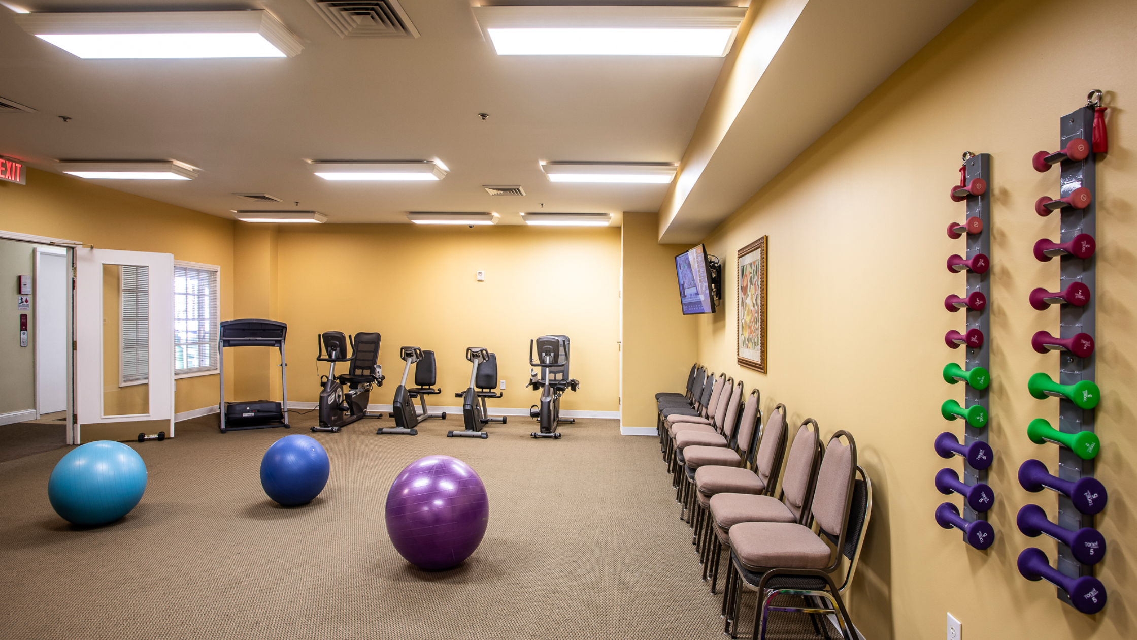 Retirement Community Gym