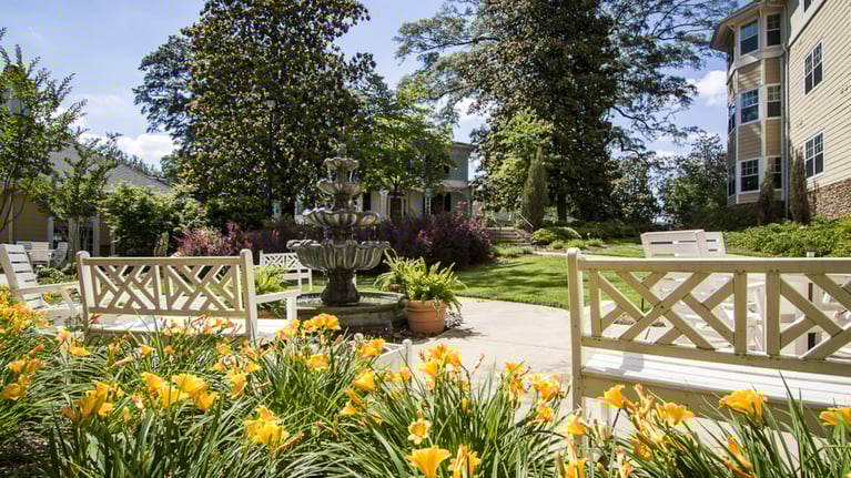 Why Beautiful Outdoor Spaces Matter in Senior Living