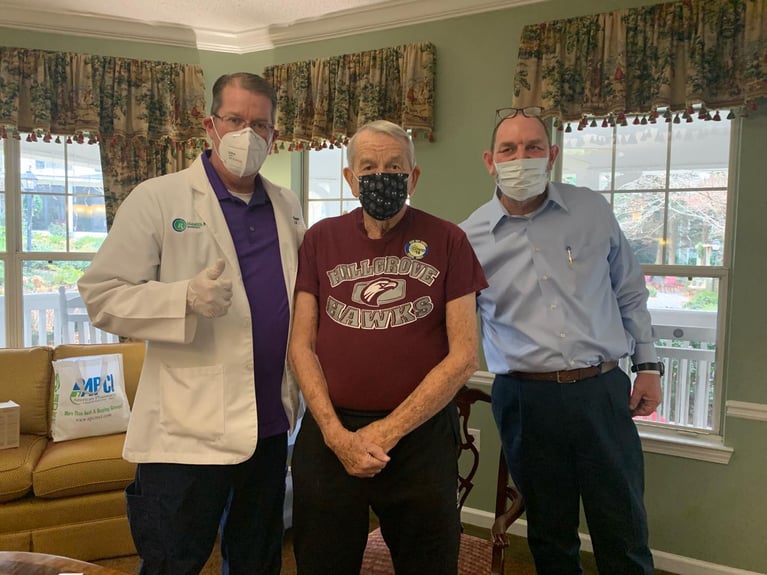 Winnwood Residents Receive COVID-19 Vaccine
