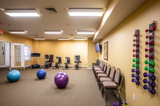 Fitness Center at Winnwood Retirement Community