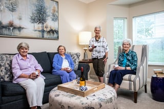 Apartment Party at Winnwood Retirement Community