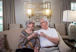 Couple at Winnwood Retirement Community