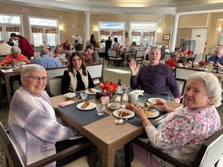 Thankgsiving dinner at Winnwood